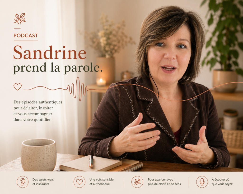 Sandrine prend la parole